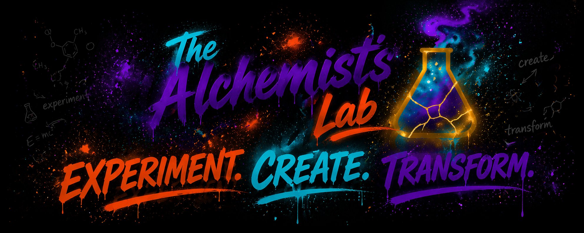 The Alchemist's Lab — Experiment. Create. Transform.